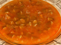 Bamya Çorbası Tarifi ve Malzemeleri Bamya Çorbası Tarifi ve Malzemeleri